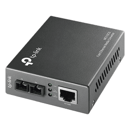 Convertidor Fibra Óptica Monomodo /  1 Puerto RJ45 10/100 Mbps / Puerto Fibra Óptica SC 100 Mbps / Hasta 20 kilometros / Plug and Play