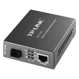 Convertidor de Medios WDM / Fibra Monomodo SC / 20 km (12.4 mi) / 10/100 Mbps / Longitud de Onda 1310/1550 nm / Plug and Play