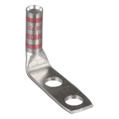 Zapata de Compresión / 90° / Calibre 8 AWG / Barreno 1/4" / Espaciado 0.63" / Cobre