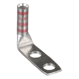Zapata de Compresión / 90° / Calibre 8 AWG / Barreno 1/4" / Espaciado 0.63" / Cobre