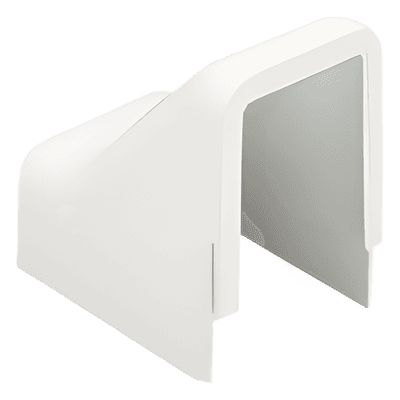 Conexión para techo falso/entrada, para uso con canaleta LD5, material ABS, Color Blanco Mate