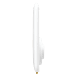 Antena sectorial simétrica UniFi, doble banda con apertura de 90° en 2.4 GHz (10 dBi) y 45° en 5 GHz (15dBi)
