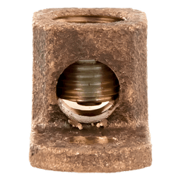 Terminal Tipo Lengüeta Recta de Cobre, Cal. 8 a 1/0 AWG,  Orificio para perno de 5/16" (7.9mm)