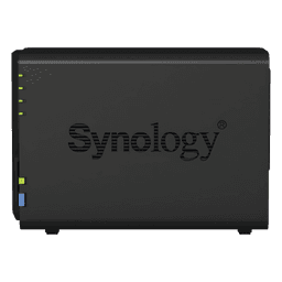 Servidor NAS de escritorio con 2 bahías / Hasta 24 TB / Hasta 6GB RAM / Hasta 25 cámaras