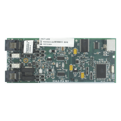 Comunicador digital de alarma (DACT) / Doble línea telefónica supervisada / Formatos Ademco Contact ID y SIA / Compatible con MS-9600LS y MS-9600UDLS