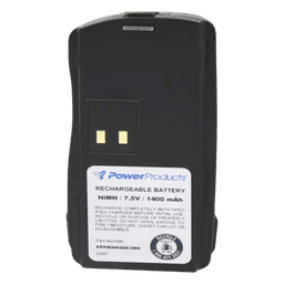 Batería Ni-MH / 1400 mAh / Terminales Grandes / Contactos Chapeados en Oro / Policarbonato Resistente
