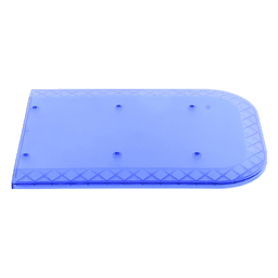 Domo lateral de reemplazo / Policarbonato / Compatible X67A / Color azul / Sin herramientas
