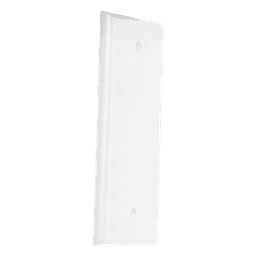 Placa de Pared Ciega Universal, Color Blanco