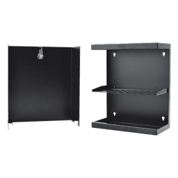Gabinete de Consolidación / 24 Puertos Keystone / Montaje Pared o Techo Falso / Acero / 256 x 306 x 137 mm