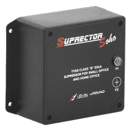 Supresor de Transientes Clase B / 1 Fase 3 Hilos / 127 Vca / 50 kA / IP64 / Diseño Interior Compacto