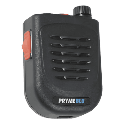 Micrófono bocina con Bluetooth con funciones de PTT y audio inalámbricas, compatible con adaptadores Pryme BLU, NX3000/5000 y Celulares, incluye adaptador de pared y cable USB