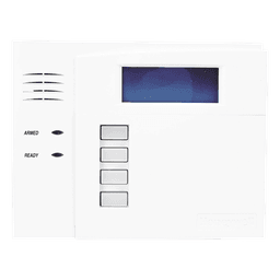 Teclado de Control para Alarma / Pantalla LCD de Palabras Fijas en Inglés / Teclas Retroiluminadas / 4 Botones de Función Programables / Compatible con Paneles VISTA