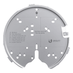 Montaje profesional para Access Points UniFi de plato (AC-PRO/AC-LR/AC-HD/U6-LR/U6-PRO/otros).