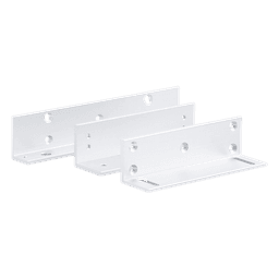 Kit de Brackets de Montaje Z y L / Aluminio Reforzado / 182 x 40 x 24.3 mm / Para Chapa Magnética