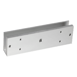 Montaje en U para Puerta de Vidrio / Sin Perforación / Puertas 8 a 15 mm / 130x41x28 mm / 0.24 kg