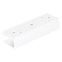 Montaje en U para Puerta de Vidrio / Sin Perforación / Puertas 8 a 15 mm / 130x41x28 mm / 0.24 kg