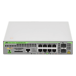 Switch PoE+ Administrable / 8 Puertos Gigabit / 2 SFP Uplink / 124 W PoE / Capa 3