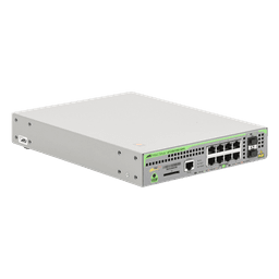Switch PoE+ Administrable / 8 Puertos Gigabit / 2 SFP Uplink / 124 W PoE / Capa 3