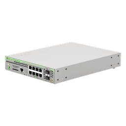 Switch PoE+ Administrable / 8 Puertos Gigabit / 2 SFP Uplink / 124 W PoE / Capa 3