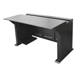 Estación de Monitoreo y Control / 8 Salidas de Corriente / Metal y Madera / 1310 x 764 x 801 mm (51.6 x 30.1 x 31.5 in)
