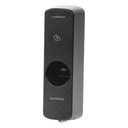 Lector de Control de Acceso Biométrico IP / Huella Dactilar / RFID Dual Frecuencia 125 kHz y 13.56 MHz / TCP/IP y RS-485 / CPU 1.0 GHz / Diseño Parteluz