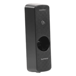 Lector de Control de Acceso Biométrico IP / Huella Dactilar / RFID Dual Frecuencia 125 kHz y 13.56 MHz / TCP/IP y RS-485 / CPU 1.0 GHz / Diseño Parteluz