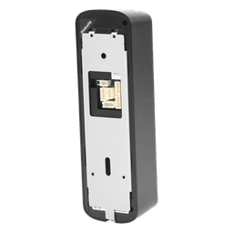 Lector de Control de Acceso Biométrico IP / Huella Dactilar / RFID Dual Frecuencia 125 kHz y 13.56 MHz / TCP/IP y RS-485 / CPU 1.0 GHz / Diseño Parteluz