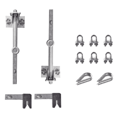 Kit de Línea de Vida para Torres STZ35G y STZ45G hasta 45 metros de altura.