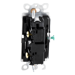 Interruptor de Pared / Paleta Unipolar / 15 A / 120/277 V / Control de Iluminación y Motores / Acabado Brillante