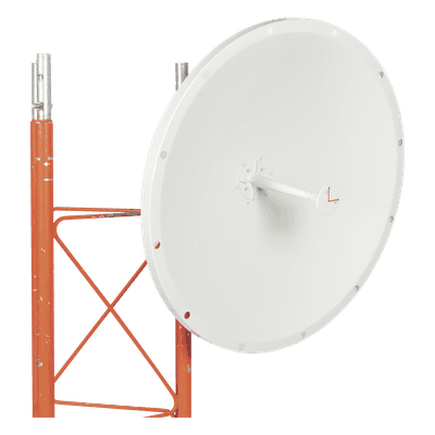 Antena Direccional / Rango Extendido 4.8 - 6.5 GHz / 28 dBi / Haz 7° / Polaridad Dual ±45° y V/H / Resistencia 200 km/h