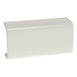 Unión Recta para Canaleta / Diseño Bisagra Monopieza / ABS UL94V-0 / Blanco Mate / 180º / 0 a 50ºC