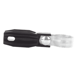 Aislador de Paso o Esquina / Abrazadera Ajustable 33-38 mm / Resina 100% Virgen / Anti-Arqueo / Protección UV e IP