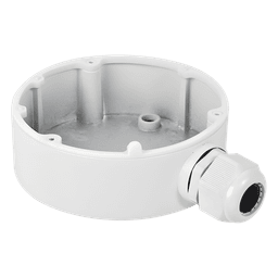 Caja de Conexiones para Mini Domo / Exterior IP66 / Aleación de Aluminio / Carga 4.5 kg / Ø137 x 42 mm