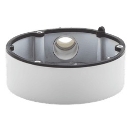 Caja de Conexiones para Mini Domo / Exterior IP66 / Aleación de Aluminio / Carga 4.5 kg / Ø137 x 42 mm