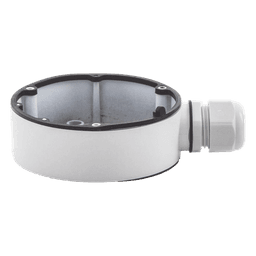 Caja de Conexiones para Mini Domo / Exterior IP66 / Aleación de Aluminio / Carga 4.5 kg / Ø137 x 42 mm