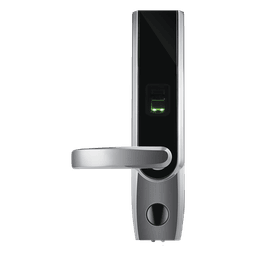 Cerradura autónoma izquierda bluetooth de huella digital, tarjeta de proximidad y contraseña / APP ZKSmarKey
