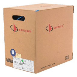 Bobina de Cable UTP Reelex, de 4 Pares, Alto Desempeño Cat6, PVC (CM), Color Azul, 23 AWG, 305 Metros (1000 Pies)