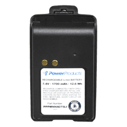 Batería de Li-Ion / 7.4 V / 1700 mAh / Radios Motorola Mag-One BR040 / Uso Industrial