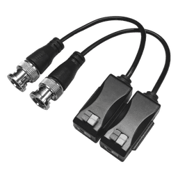 Kit de Transceptores (Baluns) con Terminal PUSH SUPERIOR PIG TAIL en ambos conectores, Resolución 4K , Cable flexible COAXIAL Blindado / COAXITRON / AUDIO POR COAXITRON /Conector 100% COBRE / Calidad PREMIUM