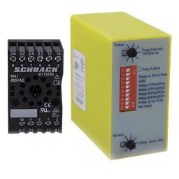 Sensor de Masa / Mono Canal / Inductivo / 12-24 VAC/VDC / IP40 / -30 a 70°C / Lazos 4-8 m