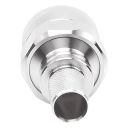Conector Coaxial N Macho / Ensamble Plegable / Pin Cautivo No Soldable / 50 Ohm / PTFE / Cables RG8-LMR400