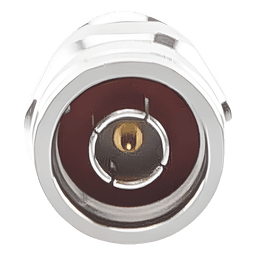 Conector Coaxial N Macho / Ensamble Plegable / Pin Cautivo No Soldable / 50 Ohm / PTFE / Cables RG8-LMR400