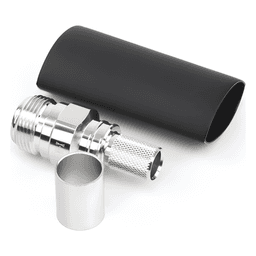 Conector N Hembra / Plegable con Pin Cautivo / 50 Ohms / VSWR 1.3 / Hasta 6 GHz / Para RG-8, LMR-400, CNT-400