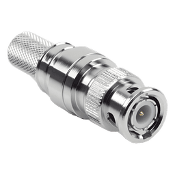 Conector BNC Macho Plegable con Pin Cautivo para Cables RG8 - LMR400