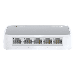 Switch de escritorio 5 puertos 10/100 Mbps