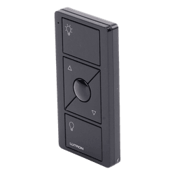 Control Inalámbrico de Iluminación / 3 Botones con Subir y Bajar / Alcance 18 m (59.1 ft) / RF 431-437 MHz / Batería 10 Años / Negro Brillante