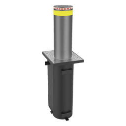 Bolardo Hidráulico / Diámetro 275 mm / Elevación 600 mm / Resistencia Impacto 300,000 J / 120 Ciclos/Hora / Bomba Italiana Integrada