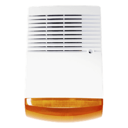 Sirena Estrobo para Exterior / 120 dB / IP65 / Luz Intermitente / Anti-Sabotaje