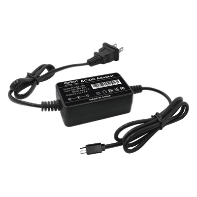 Cargador Micro-USB Profesional de 5 Vcc, 2.5 A para Celulares, Tabletas y Radio PKT-03 / Voltaje de Entrada de 100-240 Vca