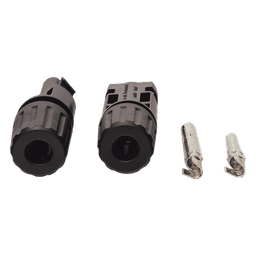 Conector MC-4 para Módulos Fotovoltaicos / 1000 VCC / 30 A / IP67 / -40 a 90 °C / Resistencia UV